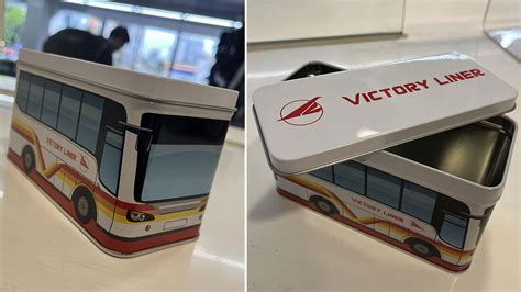 Victory Liner drops tin case collector’s items .